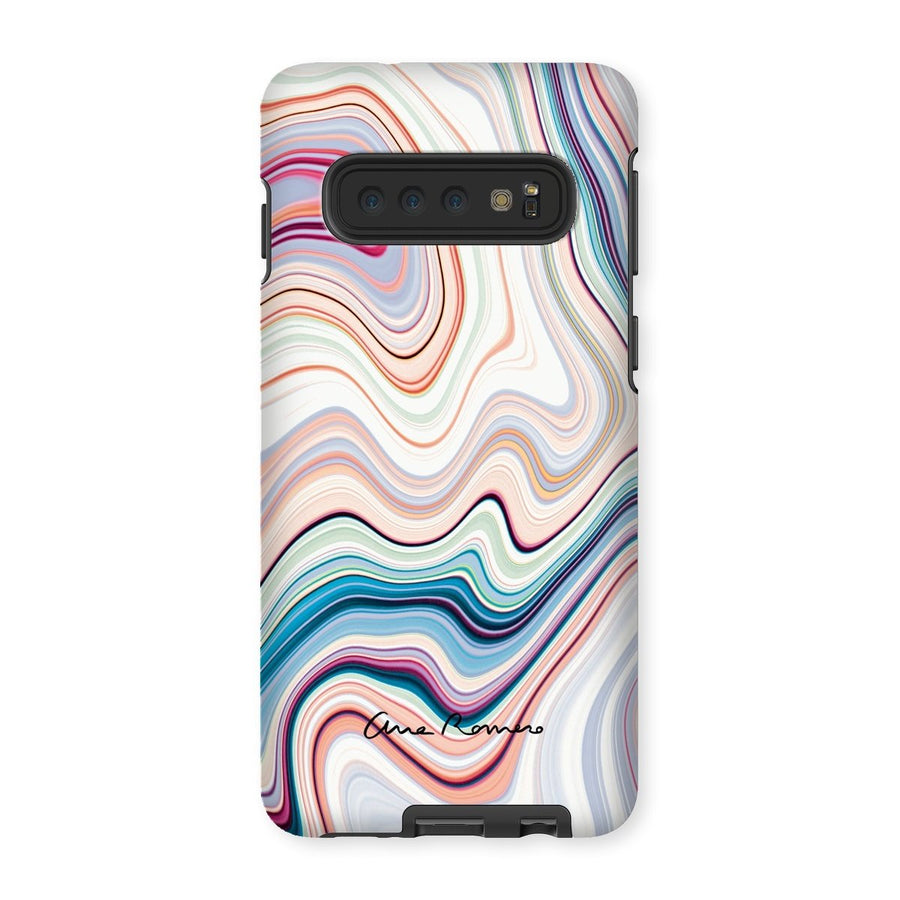 Soft Color Marble Samsung Tough Case Ana Romero Collection Samsung Galaxy S10 Gloss 