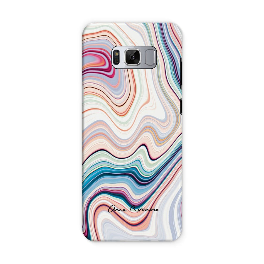 Soft Color Marble Samsung Tough Case Ana Romero Collection Samsung Galaxy S8 Gloss 