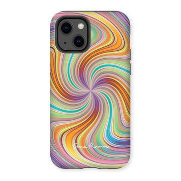 Spiral Tough iPhone Case Ana Romero Collection iPhone 13 Gloss 